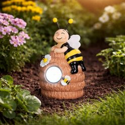 Méhecske Szolár Lámpa – Napelemes Kerti Dísz