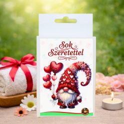 Sok Szeretettel feliratos kézműves szappan - egyedi természetes kozmetikai ajándék - Zümishop