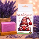 Tőlem-Neked feliratos kézműves szappan - egyedi természetes kozmetikai ajándék - Zümishop