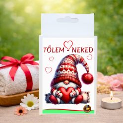 Tőlem-Neked feliratos kézműves szappan - egyedi természetes kozmetikai ajándék - Zümishop