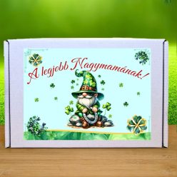 Valódi szerencsepatkó Legjobb nagyi felirattal - különleges ajándék nagymamáknak születésnapra - Zümishop