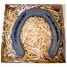 Valódi szerencsepatkó „Legjobb Nagypapa” feliratos díszdobozban