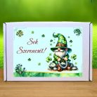 Valódi Szerencsepatkó „Sok szerencsét” feliratú díszdobozban –Különleges  Ajándékötlet