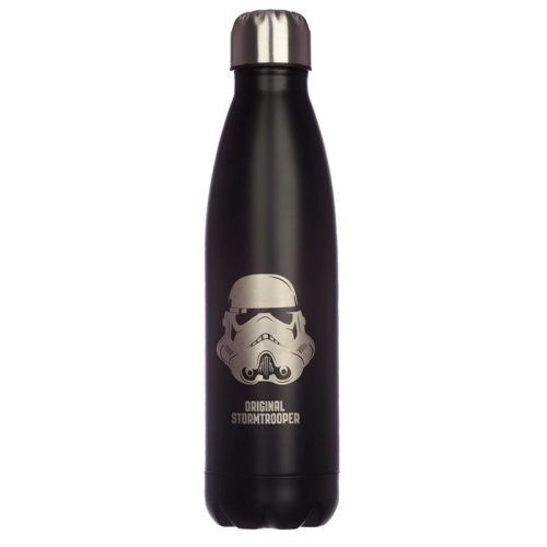 Star Wars Stormtrooper Fekete Thermo Kulacs (500 ml) - Fém Termosz
