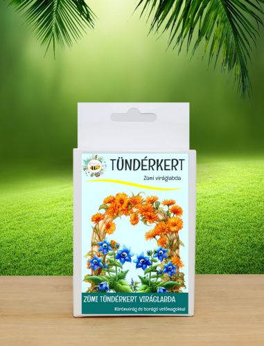 Tündérkert viráglabda (borágó és körömvirág viráglabda mix) 6 db celofán tasakos