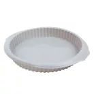 Szilikon torta sütőforma – kerek – 29 × 26 × 3,8 cm – szürke