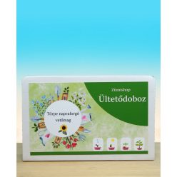   Törpe napraforgós ültetődoboz (balkonkertbe is ideális, törpe napraforgó vetőmag)