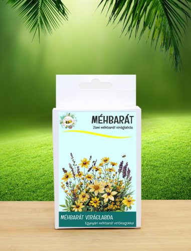  Méhbarát viráglabda 6 db (méhbarát  vetőmag keverékkel)