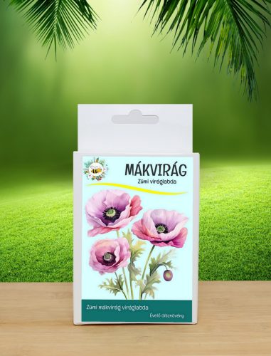 6 db  Mákvirág" viráglabda (Évelő)