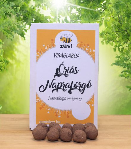 Zümi 12 db.-os Óriás napraforgós viráglabda -óriás napraforgó vetőmag