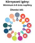 Celofán tasakos  Katica tanya  viráglabda 6 db