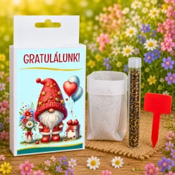 Boldog Névnapot Feliratos vetőmag ajándékdoboz