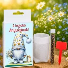 Legjobb anyukának Feliratos vetőmag ajándékdoboz