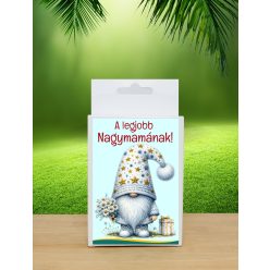 Legjobb Nagymamának feliratos vetőmag ajándékdoboz - virágzó meglepetés nagymamáknak - Zümishop