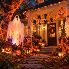 Halloweenes XXL dekorációs box – 6 féle Halloween dísz