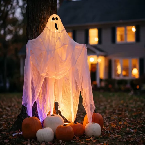 Halloweenes XXL dekorációs box – 6 féle Halloween dísz