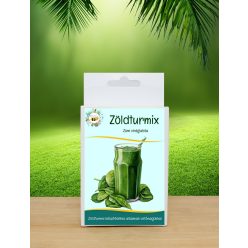   Zöldturmix viráglabda-Zöldturmix növények vetőmagjaival
