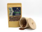 Bio szálas  Rooibos Tea , gyömbérrel, naranccsal ,és citromfűvel 50 gr