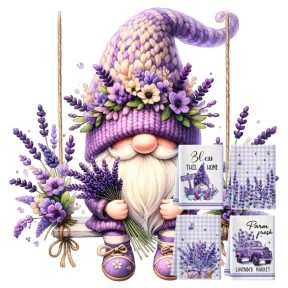 Levendulás dekoráció