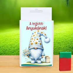   Legjobb anyukának  feliratos doboz  kézműves szappannal – természetes illóolajjal készült ajándék