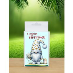   Legjobb barátnő  feliratos doboz  kézműves szappannal – Ajándékötlet barátnőknek