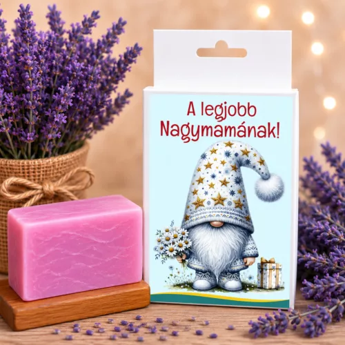 Legjobb Nagymama feliratos kézműves szappan - természetes illóolajos ajándékötlet - Zümishop