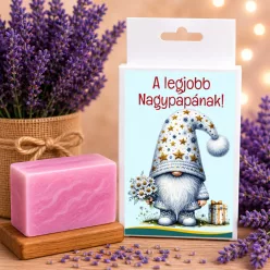 Levendulás ajándék nagypapának – Különleges kézműves szappan