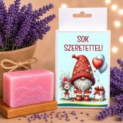 Különleges kézműves ajándék levendulás szappannal