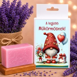 Különleges ajándék műkörmösnek levendulás szappannal