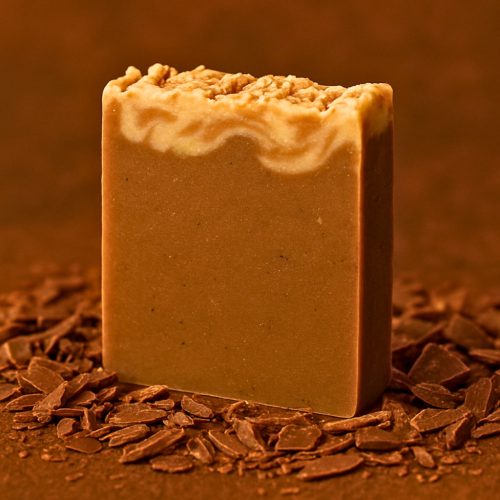 Névnapi feliratos doboz  kézműves szappannal – természetes illóolajjal készült ajándék