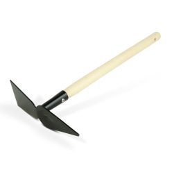 Kerti kapa 50 cm fa nyéllel – strapabíró kézi szerszám talajmunkához