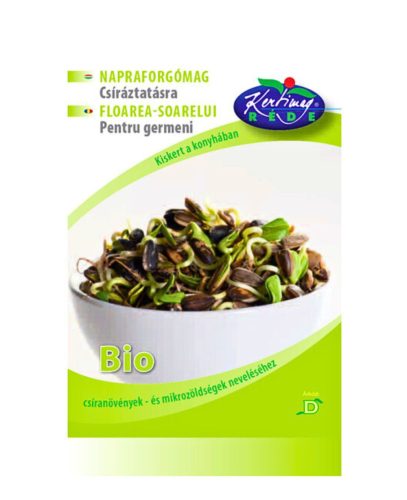 Bio napraforgó mag csíráztatáshoz és mikrozöld 30 gr