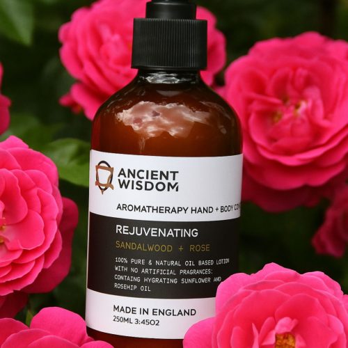 Fiatalító rózsás aromaterápiás kéz- és testápoló 250ml - regeneráló hatású krém - Zümishop