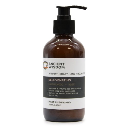 Rózsás  Aromaterápiás Kéz- és Testápoló 250ml - Fiatalító 