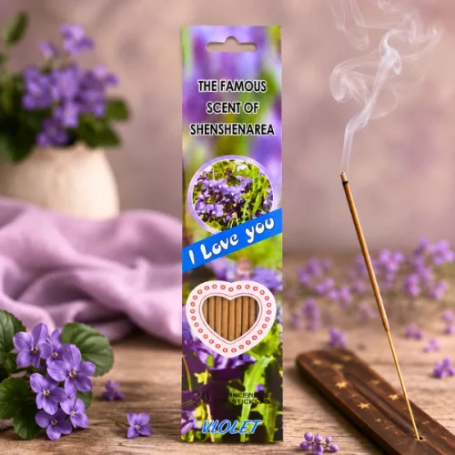 Ibolya illatú füstölőpálca | Violet Incense Sticks 20 db