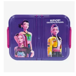   K-pop Démonvadászok Girls több rekeszes uzsonnás doboz, szendvicsdoboz