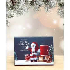 Karácsonyi díszdoboz választható viráglabdával nagy