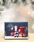 Karácsonyi díszdoboz 12 db választható viráglabdával kicsi