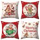 4 darabos karácsonyi párnahuzat szett - Gingerbread mézeskalács ünnepi dekoráció - Zümishop