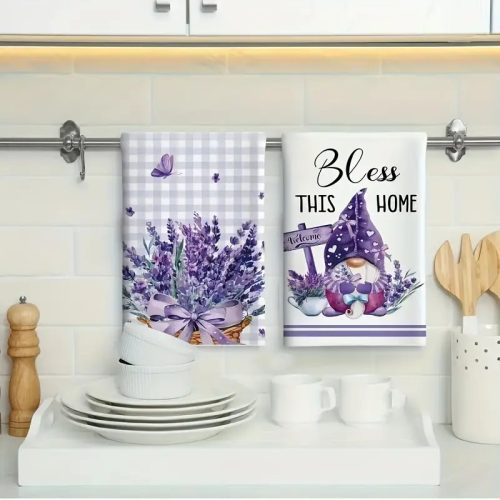 Ingyenes kiszállítás- 6 darabos Levendula Konyharuha Szett