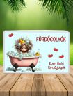 Eper illatú pezsgő fürdőgolyó 8 db